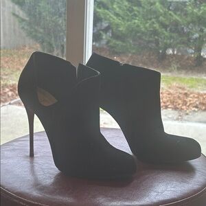 Christian Louboutin Black Heeled Boots